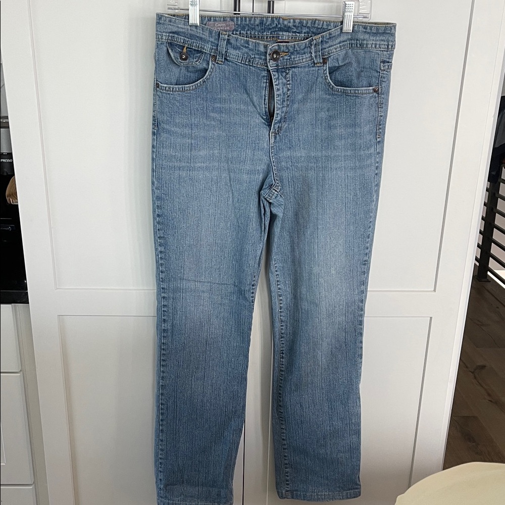 Gwen - Women's Straight Leg Jeans - Blue